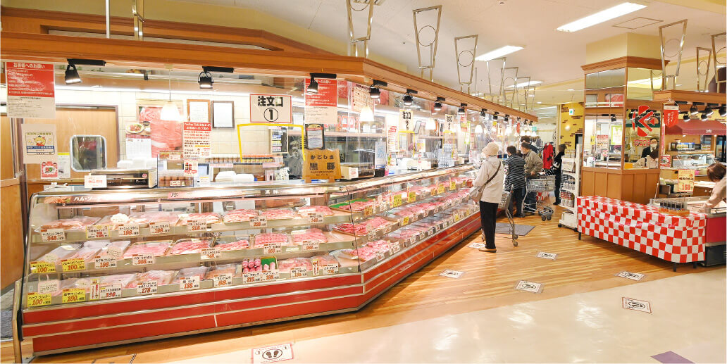 精肉店の写真